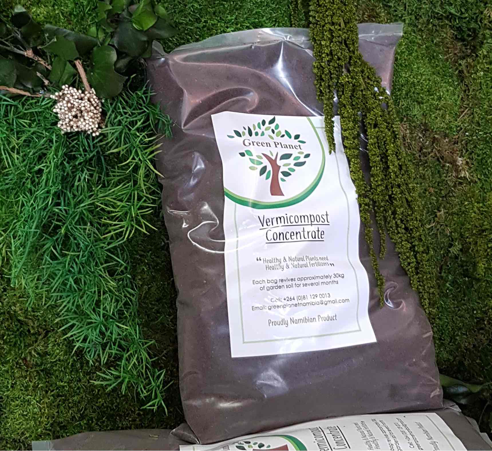 Use our vermicompost concentrate to create beautiful garden at your home